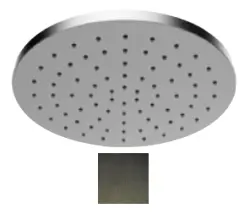 SB Round 316 Chuveiro de Teto com Chuveiro de Mão 25cm PVD gun metal 1208955349