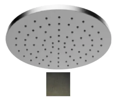 SB Round 316 Chuveiro de Teto com Chuveiro de Mão 25cm PVD gun metal 1208955349