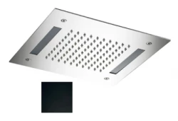 SB Easy Chuveiro embutido 30x30cm Preto Fosco com iluminação 1208955439