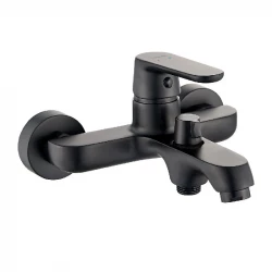 Torneira misturadora para banheira Aquadesign Tours, acabamento preto mate