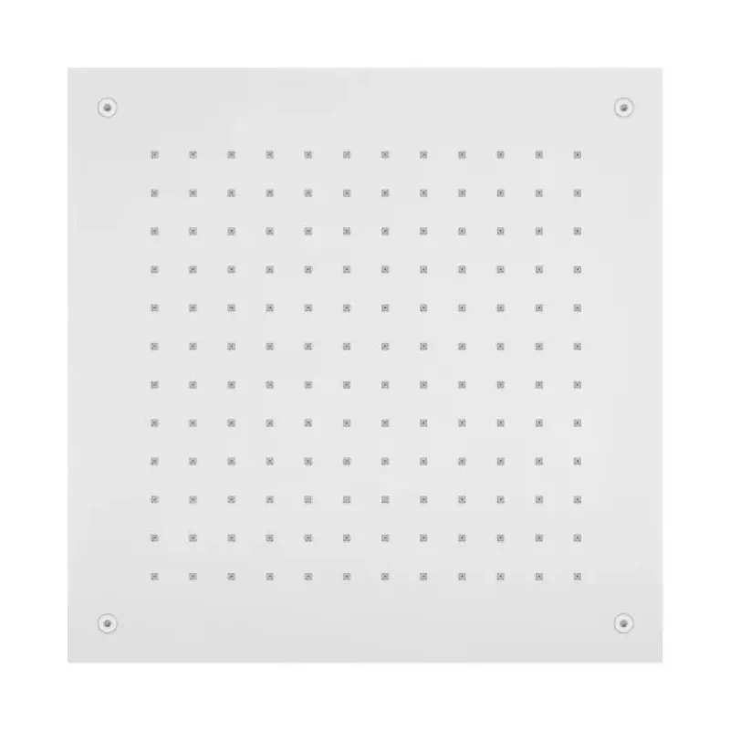 SB Temptation Built-in Rain Shower Square 38x38cm Matte White 1208955762