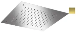 SB Temptation Chuveiro Embutido Quadrado 38x38cm PVD Ouro 1208955765