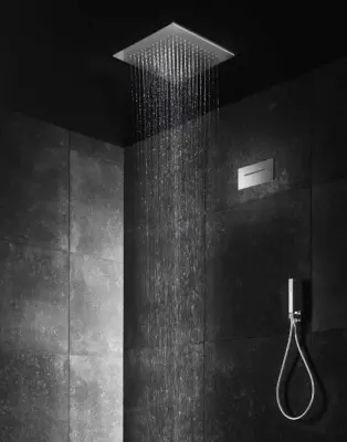 SB Temptation Chuveiro de Embutir Quadrado 50x50cm Branco Fosco 1208955777