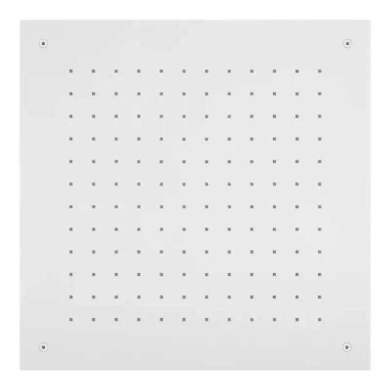 SB Temptation Built-in Square Rain Shower 50x50cm Matte White 1208955777