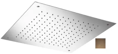 SB Temptation Chuveiro de embutir quadrado 50x50cm PVD Cobre 1208955778