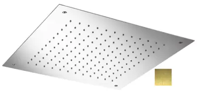 SB Temptation Chuveiro Embutido Quadrado 50x50cm PVD Ouro 1208955780