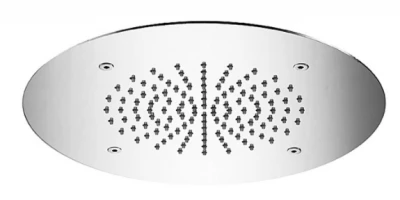 Ducha de embutir SB Round Temptation em aço inoxidável completo 1208955781