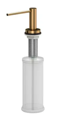 Quadri Swindon Luxo Dispensador de Sabão Embutido PVD cobre, recarregável por cima, 1208956047