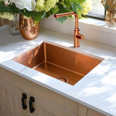 Quadri Stamford torneira de cozinha com bica removível pvd cobre 1208956083
