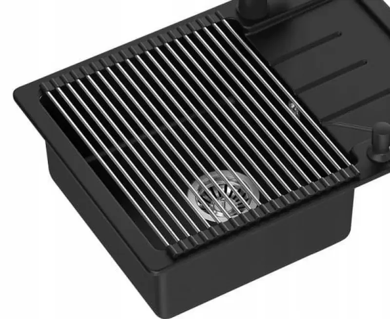 Quadri RVS Rolmat over and beside the sink 43 x 32 cm 1208956470
