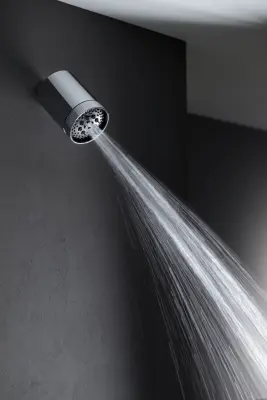 SB Round 316 Beam Multi-jet chuveiro 10cm Aço Inoxidável PVD latão escovado 1208956679