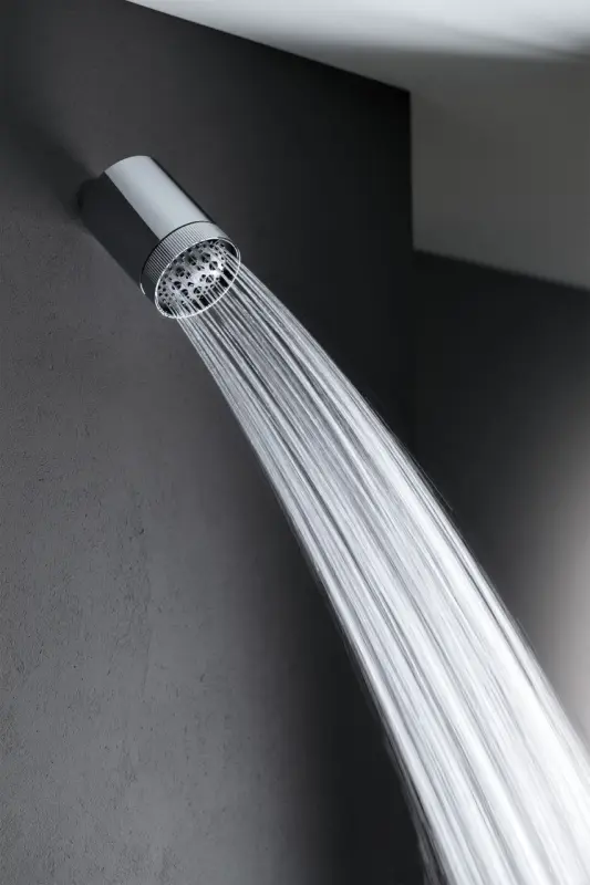 SB Round Beam Multi-jet showerhead 10cm brushed nickel 1208956692