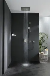 SB Square 316 Chuveiro Embutido Velvet Temptation Dual Flow Escovado PVD Gun Metal 1208956768