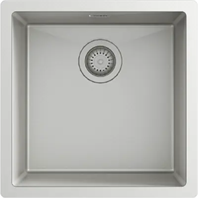Ausmann Turt pia de aço inoxidável PVD NANO 40x40 para instalação inferior, superior e embutida 1208956947