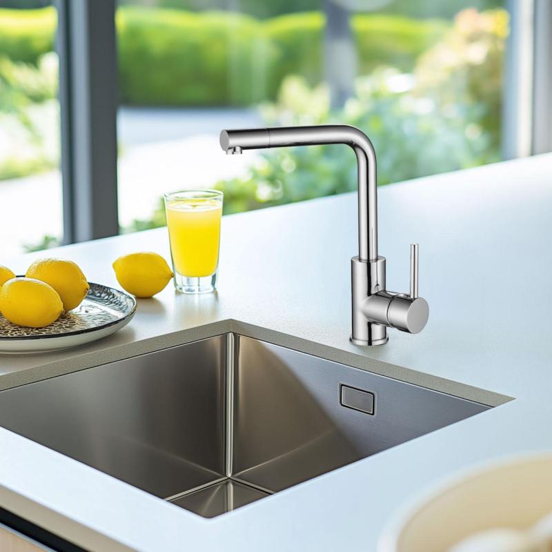 Ausmann Turt stainless steel sink PVD NANO 40x40 undermount flush-mounted or inset 1208956947