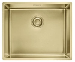 Franke Mythos Masterpiece BXM 210.50 PVD Ouro Pia 500x410mm Montagem à face e Sob bancada 127.0674.362