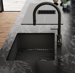 Franke Mythos masterpiece acessório grelha de fundo 676x401mm PVD gun metal 112.0655.408