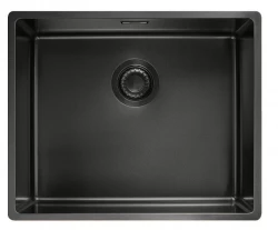 Franke Mythos Masterpiece BXM 210.50 PVD Gun Metal Pia 500x410mm Montagem Nivelada e Sobremontagem 127.0672.129