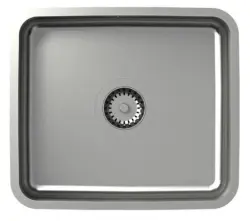 Aquadesign Oxford pia de aço inoxidável 40x35cm embutida 1208957204