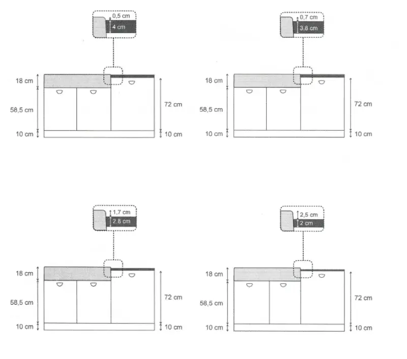 Quadri Minister Pia Dupla Farmhouse pia em preto fosco modelo rústico 90x62cm 1208957210
