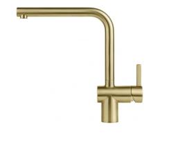 Torneira de cozinha dourada Franke Atlas Neo com bica giratória, PVD escovado, ouro, 115.0681.241