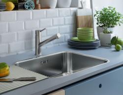 Franke Smart SRX 210.50 T pia de aço inoxidável 50x40 instalação nivelada 127.0688.777