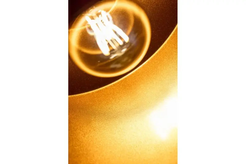 Decor Goa grey pendant lamp with decorative gold frame 3550