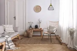 Decoração Tess preta dourada metálica pendente em forma de cone 2394