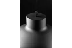 Lâmpada pendente moderna Decor Goldi preto dourado, diâmetro 42 cm 4113