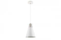 Decor Gianni elegante lâmpada pendente branca com 22 cm de diâmetro 8075