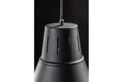 Decor Gianni elegante pendente preto total de 32 cm de diâmetro 8136