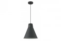 Decor Gianni elegante pendente preto total de 32 cm de diâmetro 8136