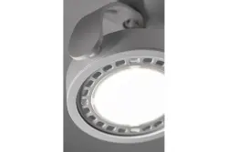 Luminária Decor Wally para teto ou parede branca com cabeça móvel 1 fonte de luz 4342