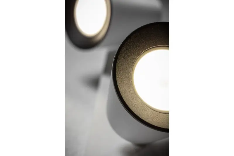 Decor Elli modern white ceiling lamp with 2 light sources 4489