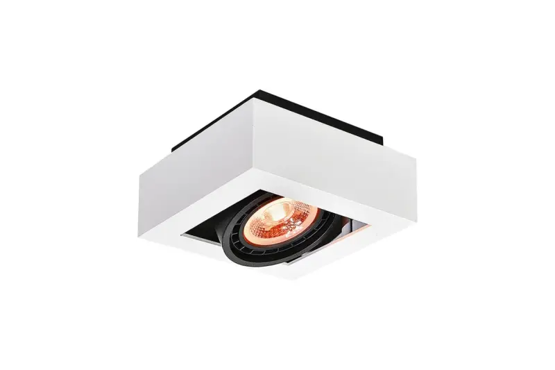 Decor Loid functional white ceiling lamp with 1 bulb 4632