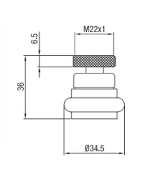 PB Classic Regulador de jato clássico giratório móvel perlator cromado com junta esférica articulada rosca interna M22 1208958038