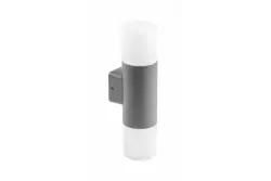 Iluminação Corta iluminação de jardim aplique de parede antracite para 2 fontes de luz 1289002