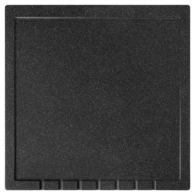 Aquadesign Unix escorredor de granito 35x35cm preto 1208958214