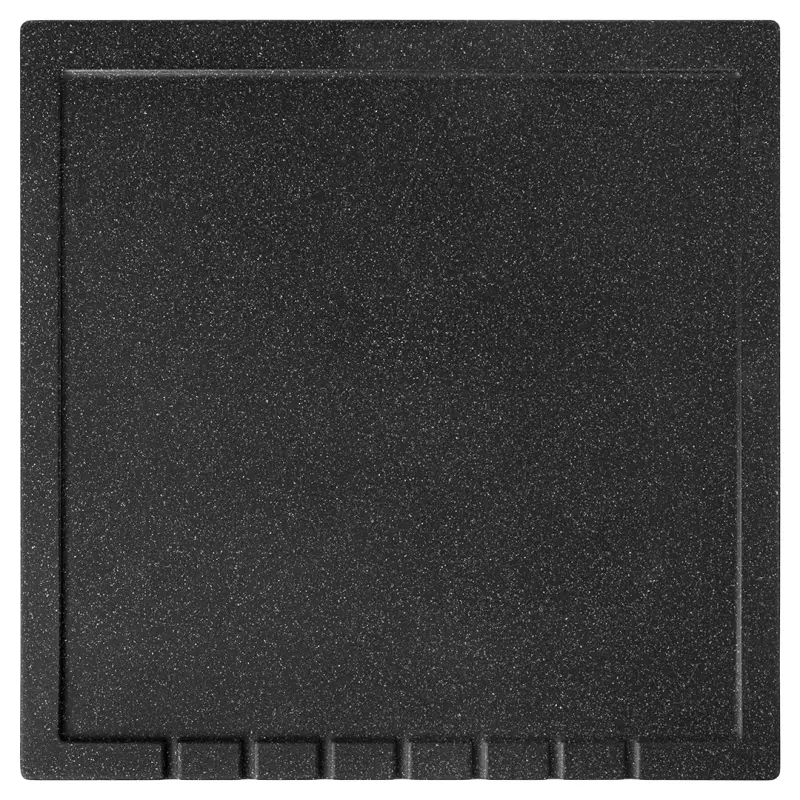 Aquadesign Unix multifunction granite drainer 35x35cm black 1208958214