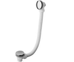 Waterevolution banheira com abertura push-to-open em cromo 1208958390