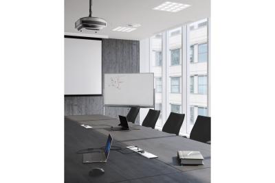 Cabo de extensão embutido para desktop PRESTINO, 2x tomada schuko, USB A+C, RJ45, HDMI, cabo 1.5m, prata 1208958676