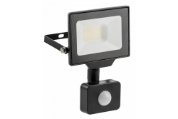 Holofote LED G-TECH com sensor de movimento, 20W, 2000lm, AC220-240V, 50/60 Hz, PF>0,9, RA>80, IP65, 120°, 4000K, preto 1208959174