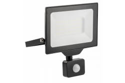 Holofote LED G-TECH com sensor de movimento, 50W, 5000lm, AC220-240V, 50/60 Hz, PF>0,9, RA>80, IP65, 120°, 4000K, preto 1208959178