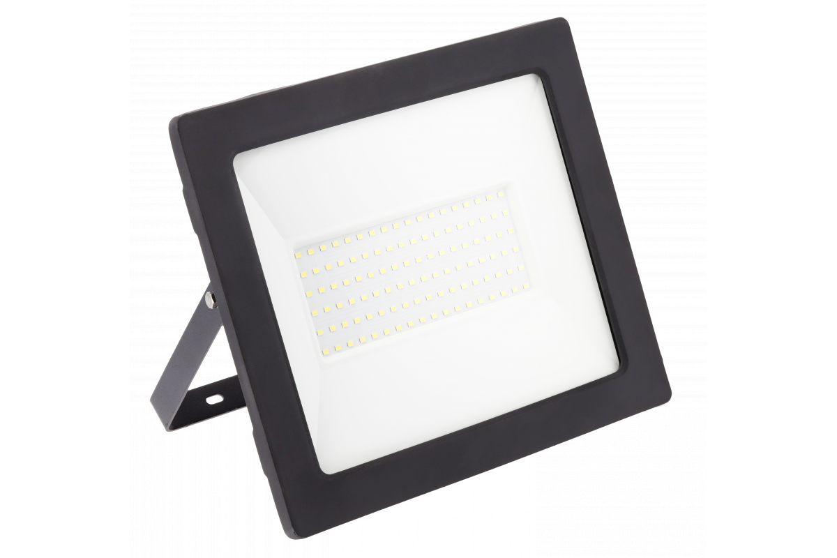 G-TECH 100W LED Iluminador, 8000lm AC220-240V, 50/60 Hz, PF>0.9, RA>80, IP65, 120°, 40000K, preto 1208959181 - Productafbeelding
