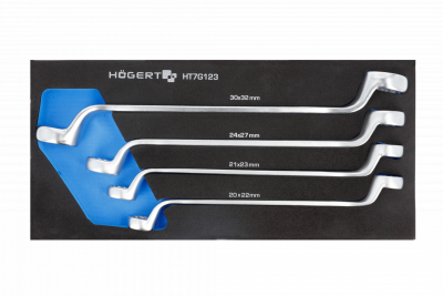 Hoegert Conjunto de chaves de extremidade aberta dupla 1208962033