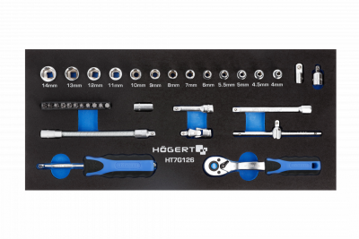 Conjunto de Soquetes Hoegert com cabo de catraca 1208962036