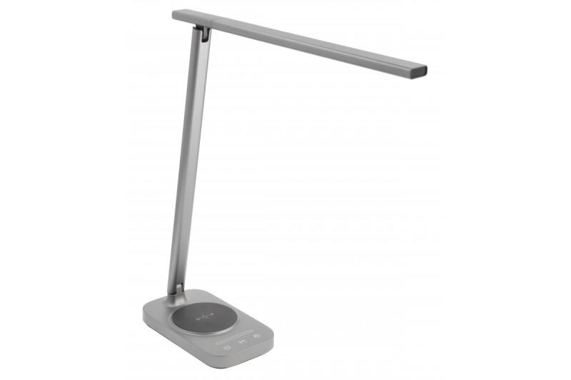 Luminária de Mesa Decorativa Bressi 8W 450lm AC220-240V 3-CCT Carregamento Sem Fio USB PF>0.5 RA>80 Cinza 1208962480