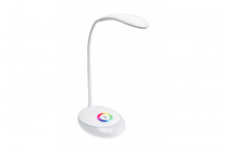 Lâmpada de Mesa Decorativa GALACTIC LED 3W 120lm 5V DC 4000K Base RGB Carregamento USB Corpo Branco 1208962483