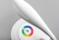 Lâmpada de Mesa Decorativa GALACTIC LED 3W 120lm 5V DC 4000K Base RGB Carregamento USB Corpo Branco 1208962483