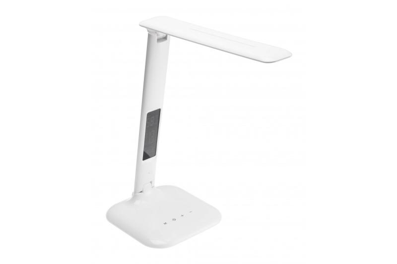 Decor Table lamp GALACTIC LED 5W 240lm AC220-240V 50/60Hz changeable colors (3000K 4000K 6000K) calendar alarm thermometer white body 1208962484